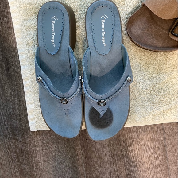 Bear trap woman’s Light Blue Women's Sandals 10 medium new without box - Picture 1 of 6